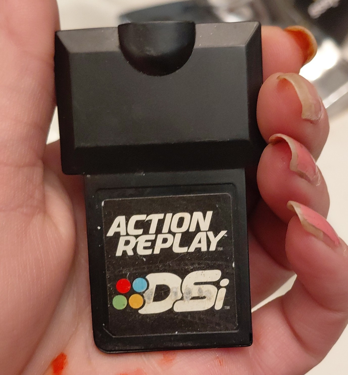 Action Replay DSi Cheat Cartridge Adapter for Nintendo DSi, Black