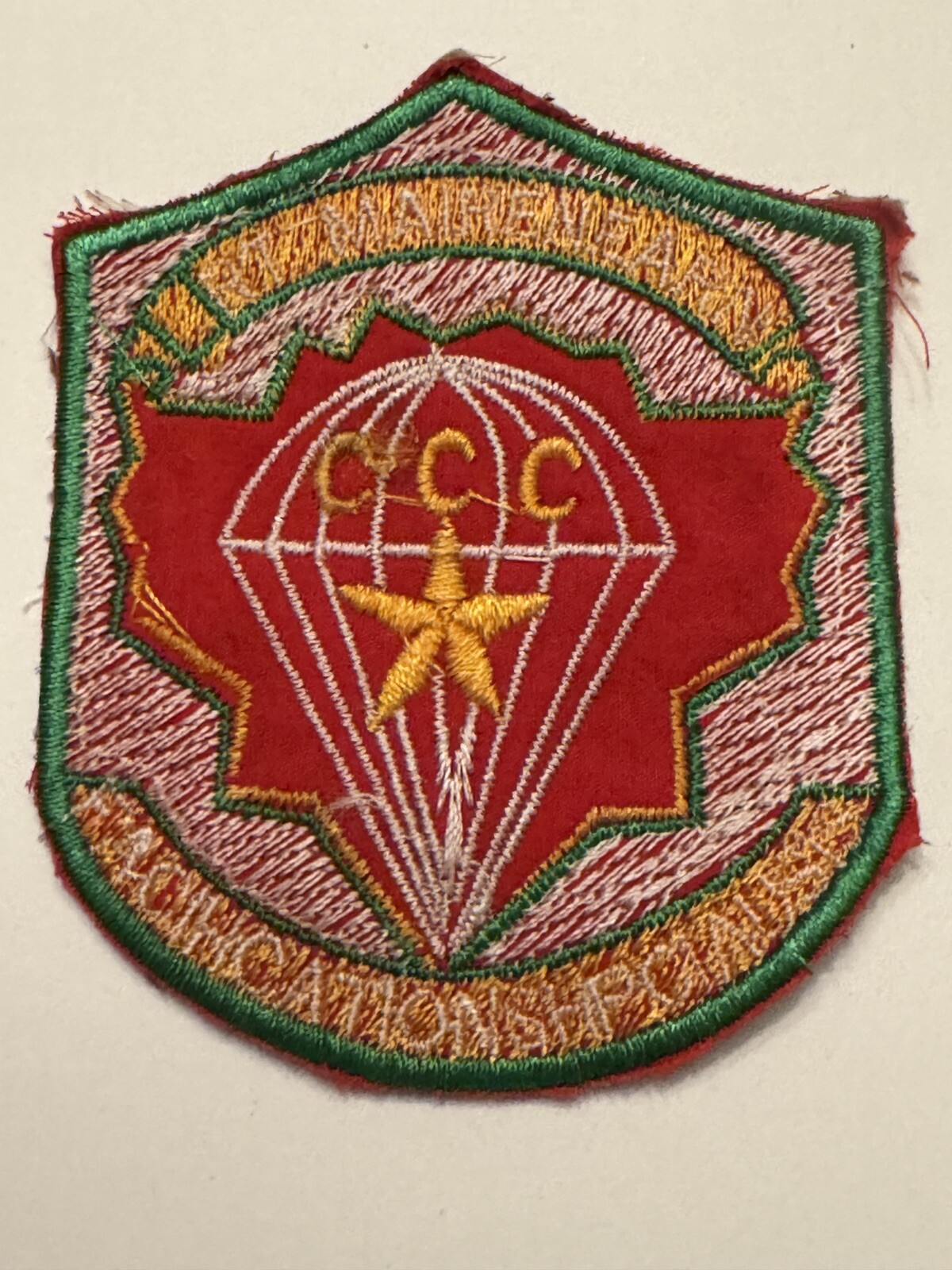Vietnam War Patch Spike Recon Team Maine Pacification Specialists Military Badge