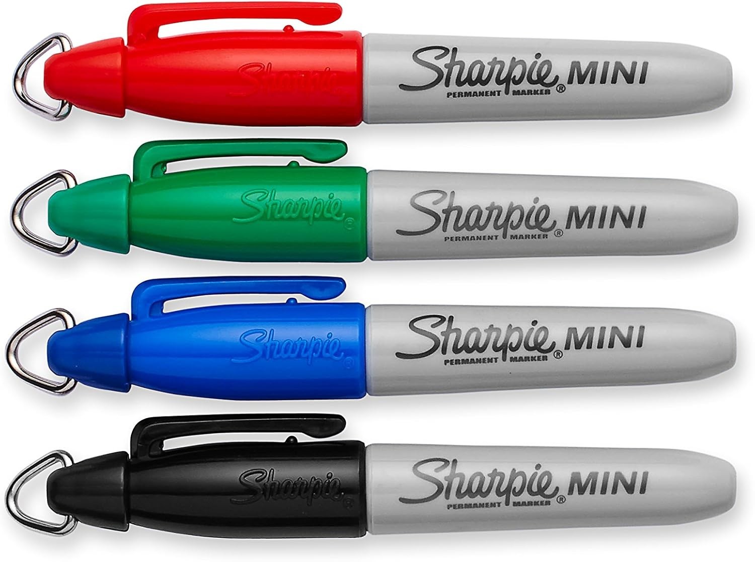 Sharpie Mini Permanent Markers Fine Point Assorted Colors 4 Pack