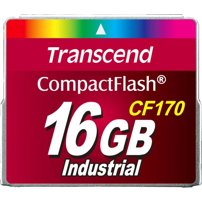 Transcend TS16GCF170 Flsh 16gb Cf170 Industrial Flash Compactflash