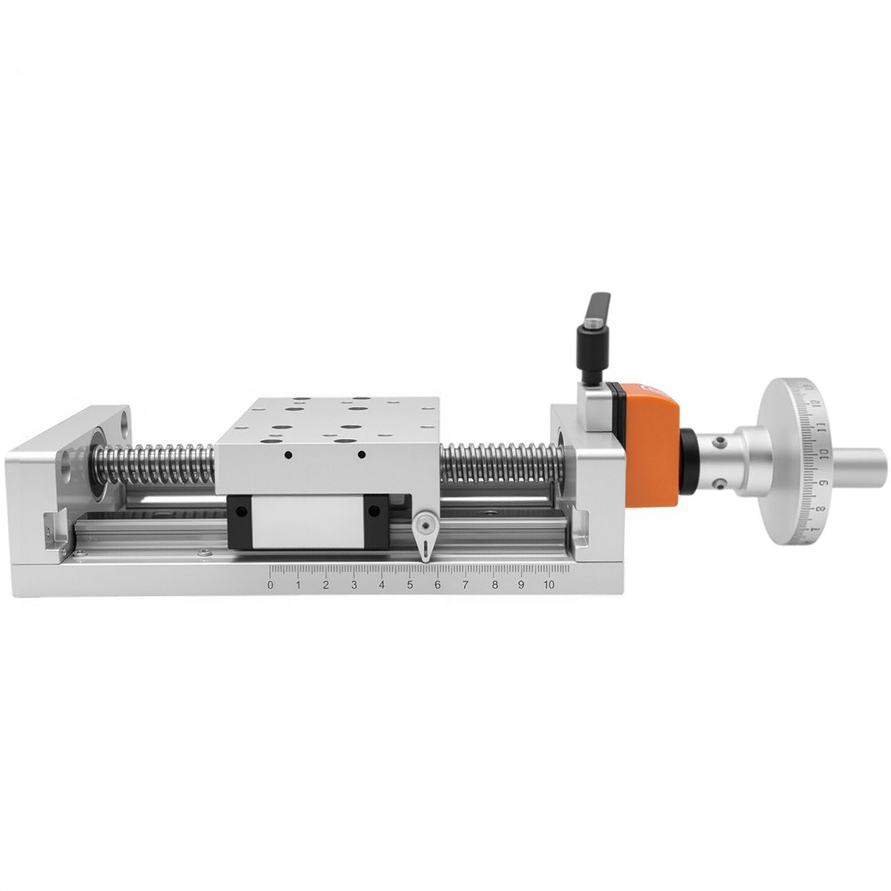 Linear Sliding Table Module T-shaped Screw Self-locking Digital Display XY Axis