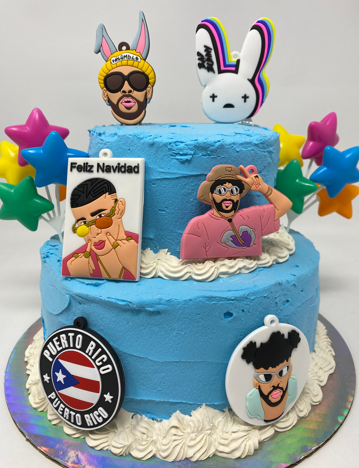 Bad Bunny Deluxe Cake Topper Set Brand New