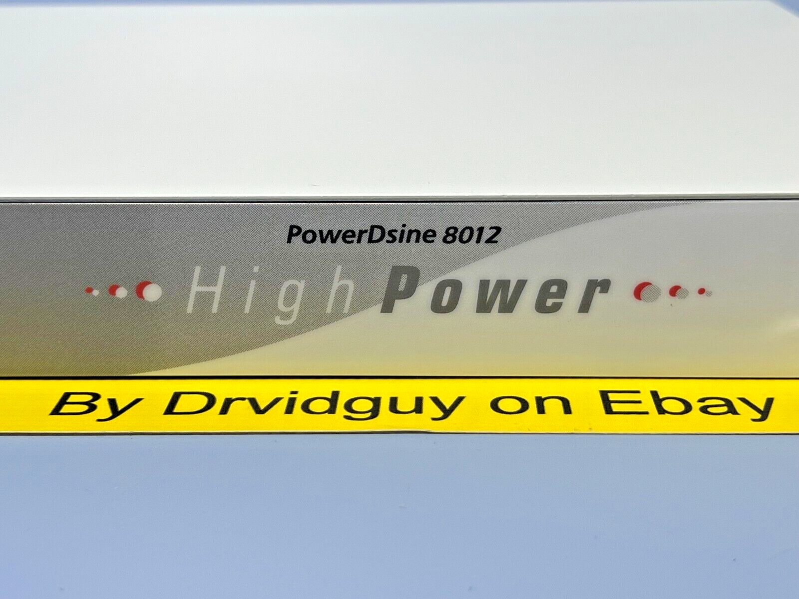 PowerDsine PD-8012ACM High-Power over Ethernet Network Switch; Securely Managed
