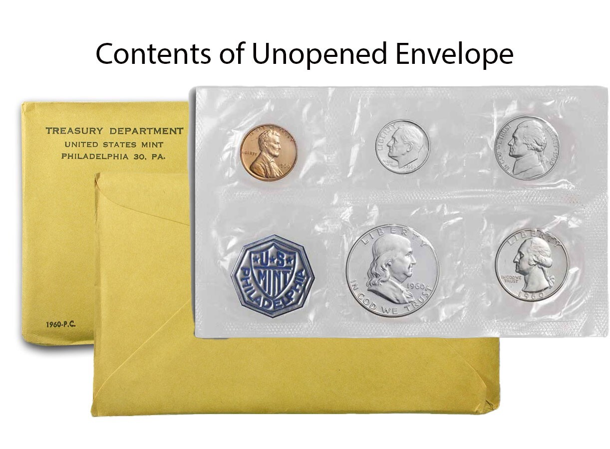 1960 United States Mint Silver Proof Set Original SEALED Unopened - U2746  STOCK