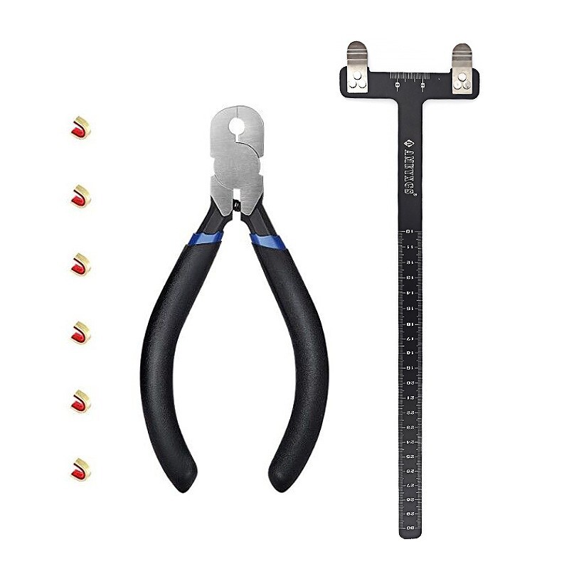 Archery T Shape Bow Square Ruler Pliers Strings Knock With String Nocking Points