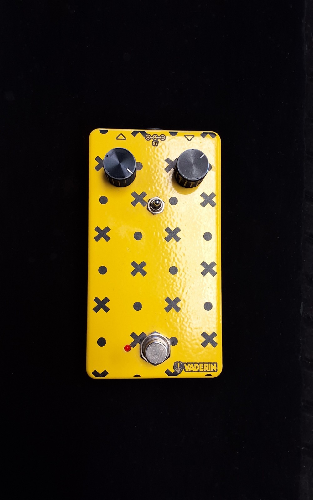 Yellow An Black HP-X Percolator Guitar Foot Pedal By Vaderin Pre-owned