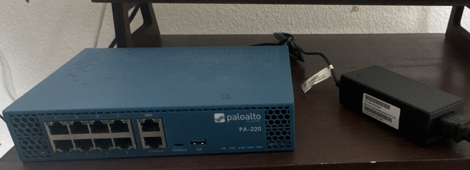 Palo Alto Networks PA-220 Firewall Hardware Appliance VPN Security