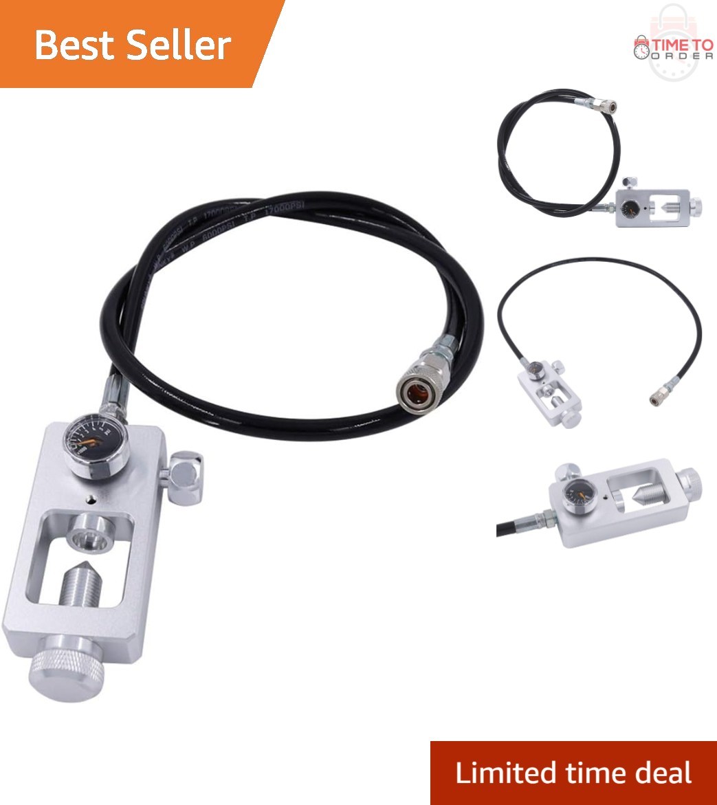 DIN Valve Scuba Adapter High Pressure PCP Paintball HPA Tank Fill Station