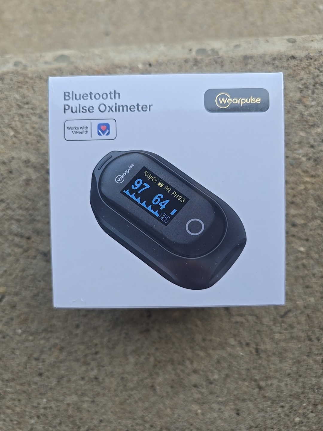 NEW wearpulse Bluetooth Pulse Oximeter SA-10BW