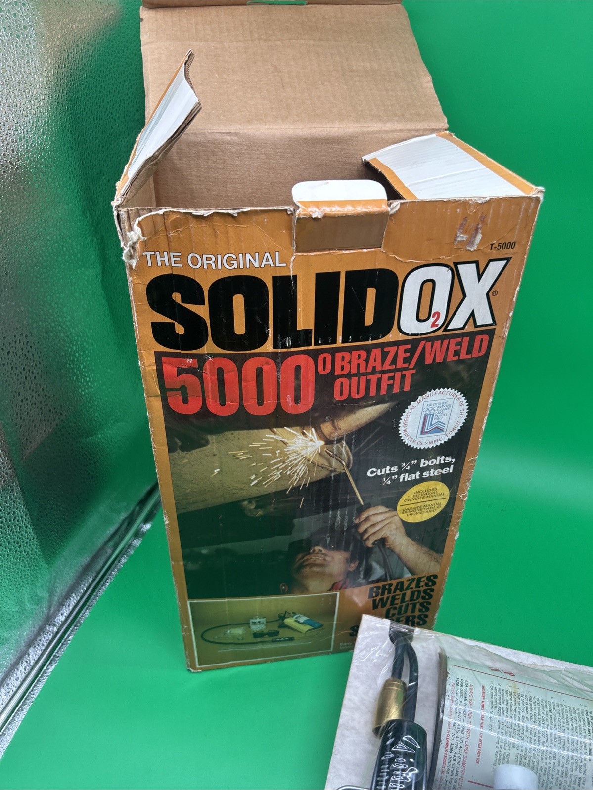 SolidOx Turner Solid Oxygen/Propane Portable Welding Torch Model T5000 NOS