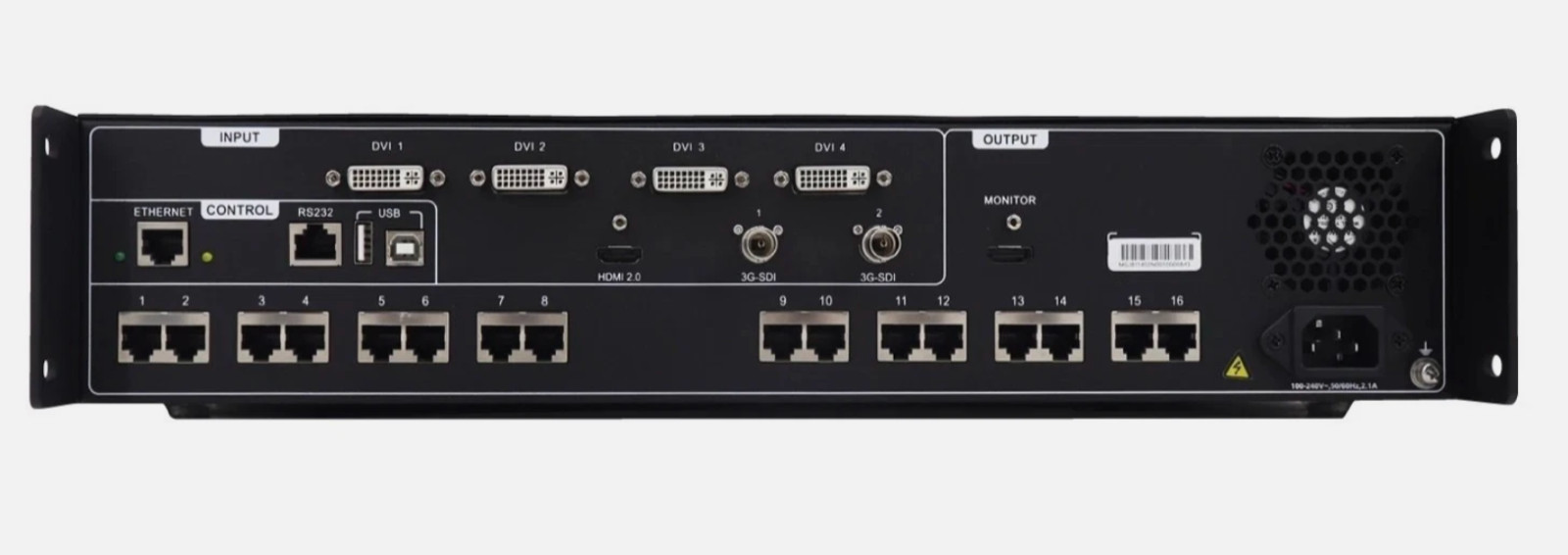 ADJ Novastar VX16S, All-in-One Video Processor - (x2)