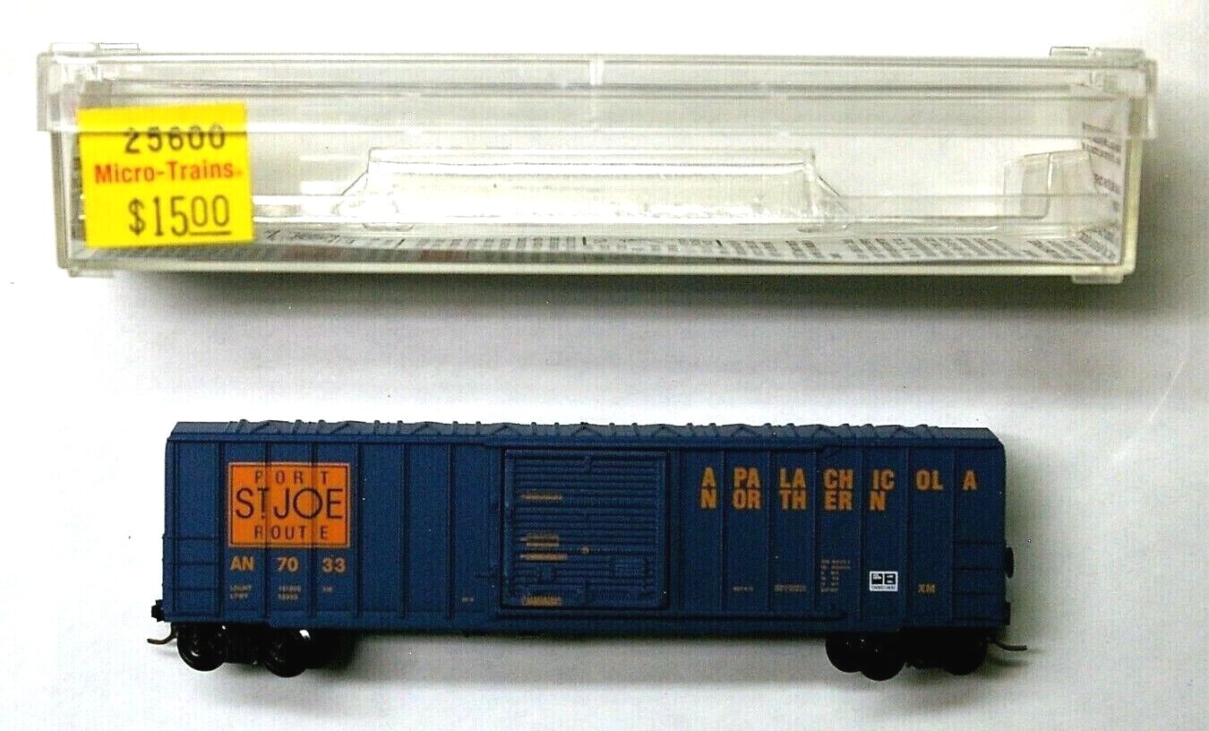 MTL Micro-Trains 25600 Apalachicola Northern AN 7033 50 foot single door boxcar
