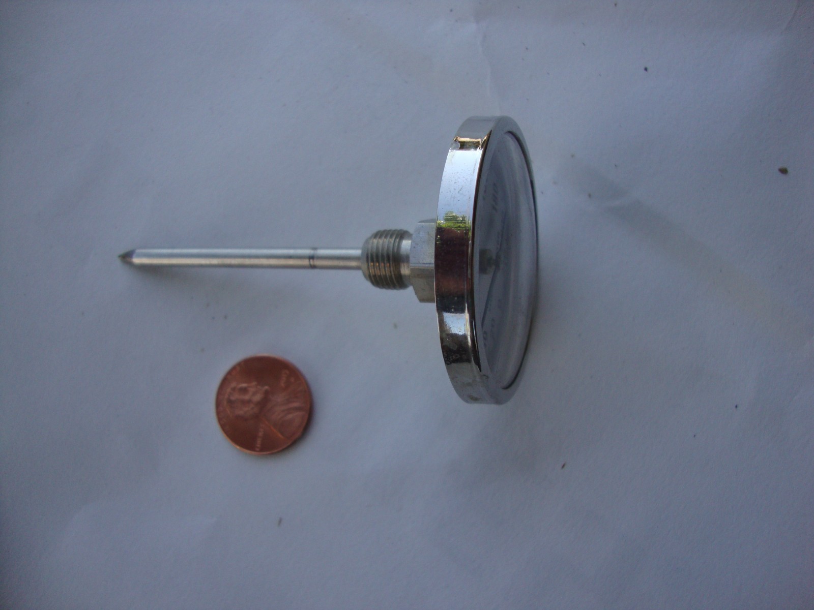 Tel-Tru Thermometer, GT 200, 1/8" NPT