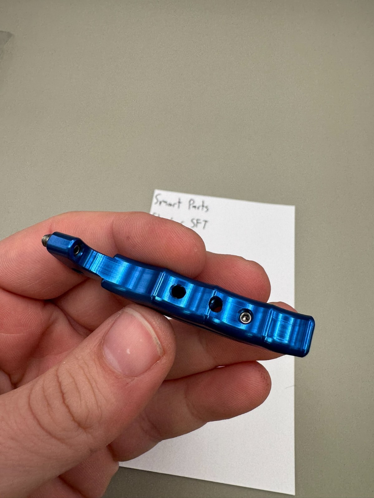 Smart Parts Shocker SFT Trigger-Satin Blue