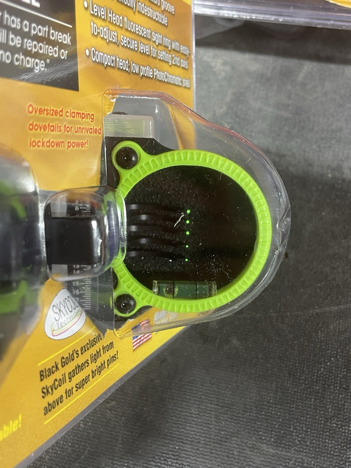 Black Gold Rush CUSTOM 5-Pin Bow SIght Left Hand