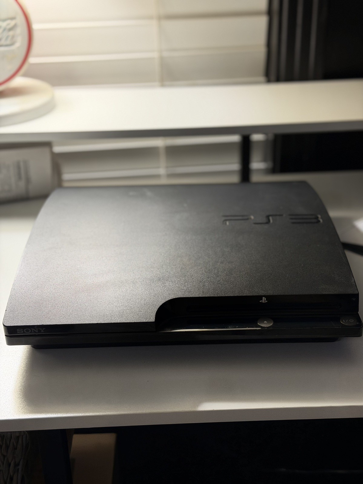 Sony PlayStation 3 PS3 Slim CECH-2001A Console Only For Parts Repair Fast Ship