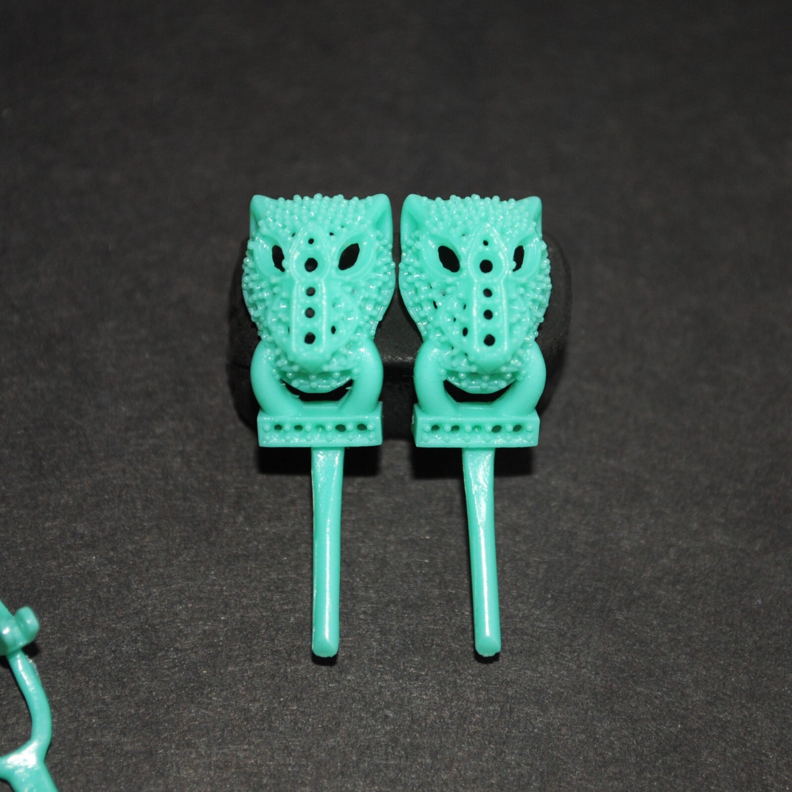 2 pairs Panther Earrings Wax patterns for lost wax casting Gold Jewelry_0751