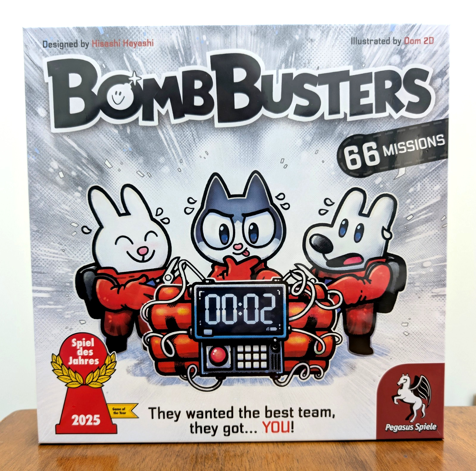 ✨DAMAGED✨ Bomb Busters - BRAND NEW - Spiel des Jahres 2025 - SEE PHOTOS/DESCRIP