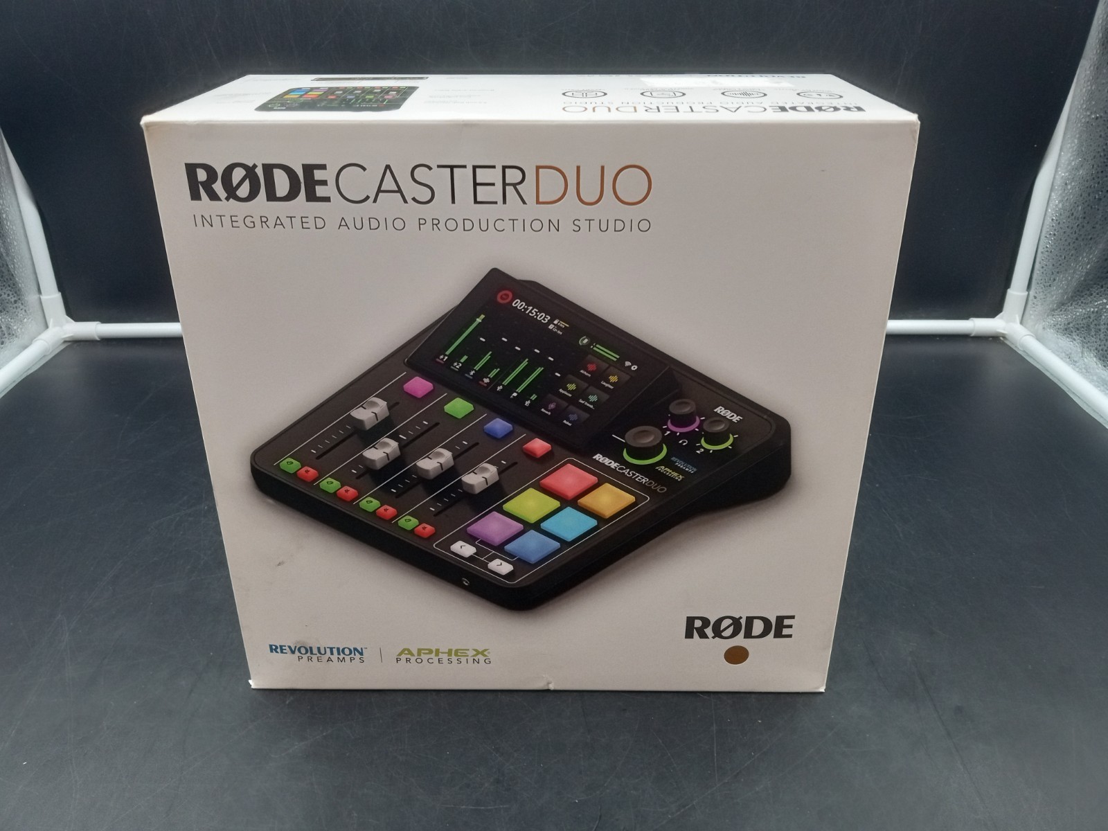 Rode RODECaster Duo Integrated Audio Production Studio - Black NEW OPEN BOX !!!