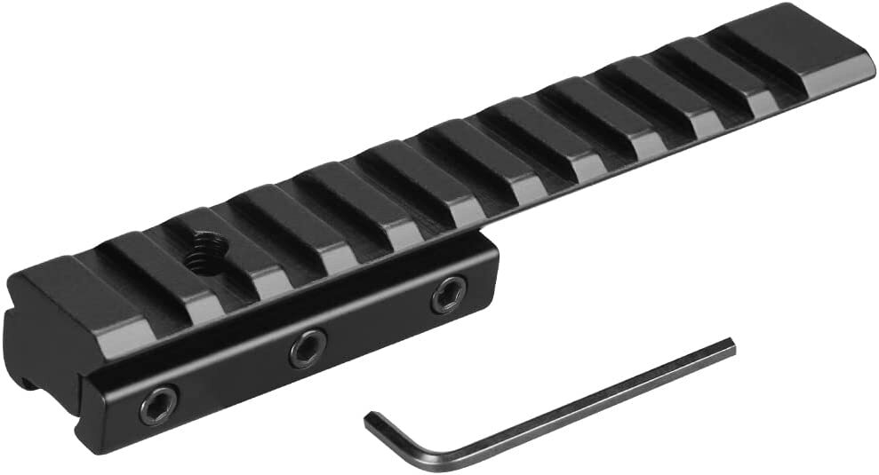 Extend 11mm to 20mm Rifle Scope Mount Picatinny Rail Adapter Dovetail