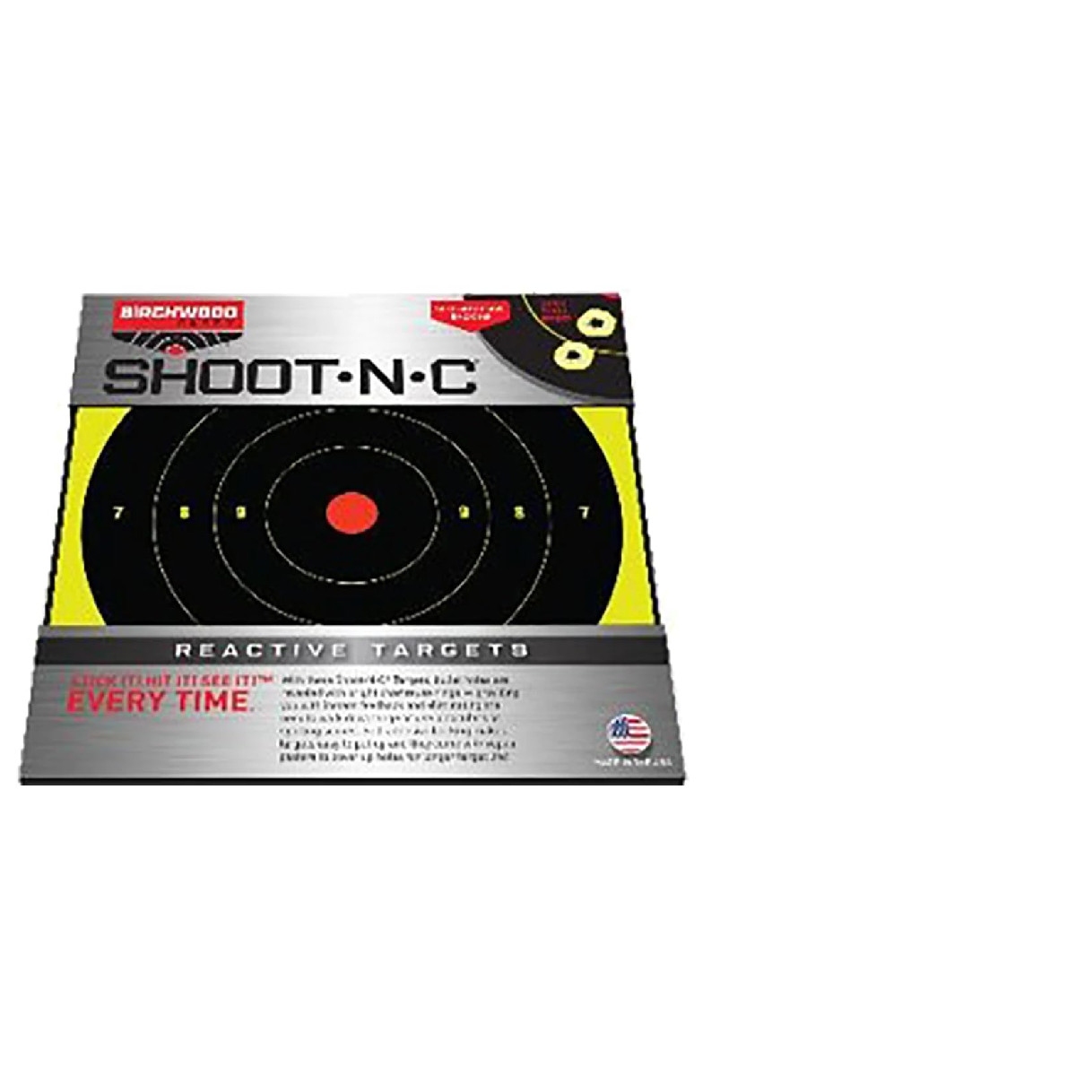 Birchwood Casey Shoot-N-C Bullseye Dispenser Flat Adhesive Back Shooting
