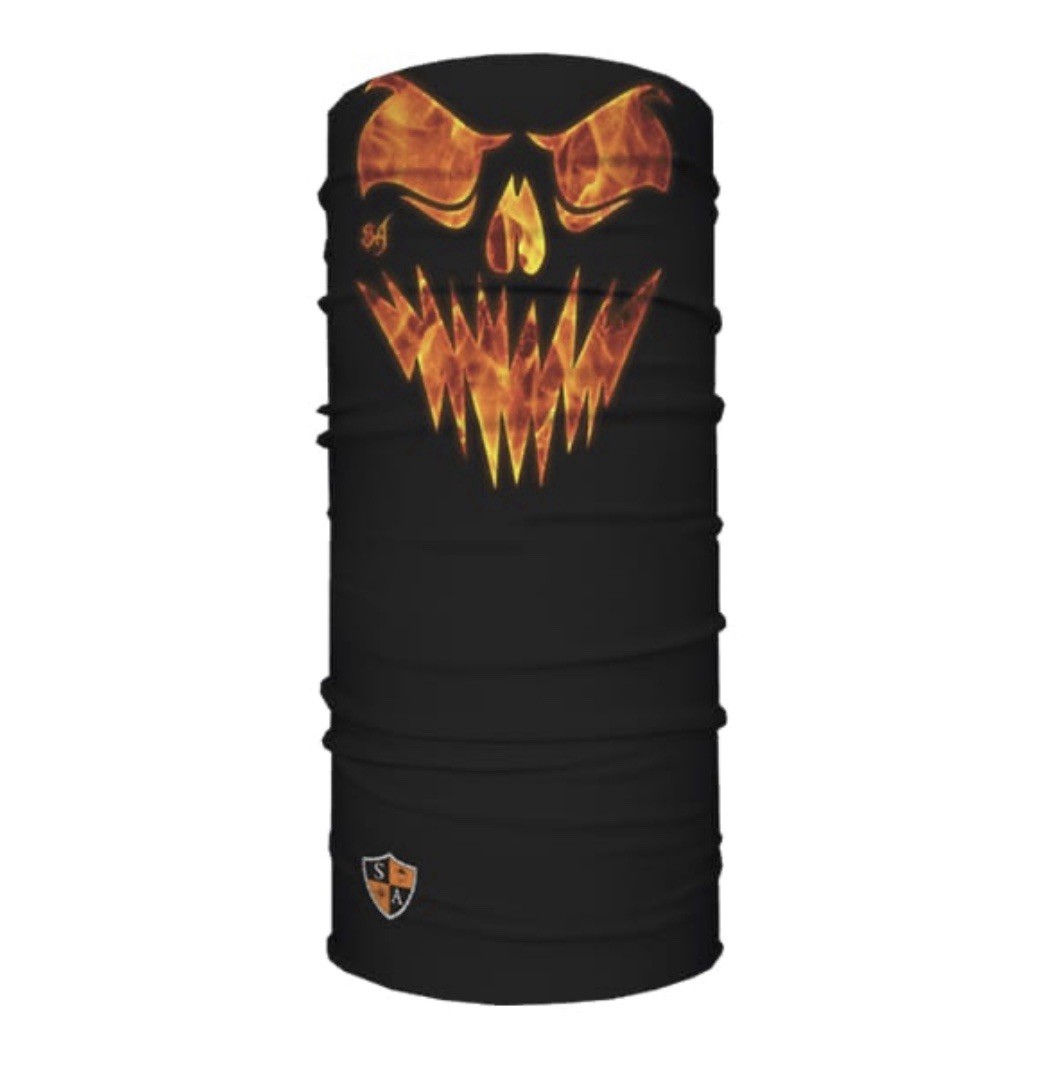 Get 2. Salt Armour Fishing Shield / Mask. 2 Double Sided Pumpkin Face