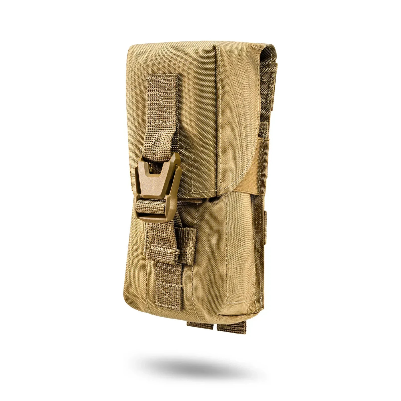 Ukrainian Tactical Double AK/AR Mag Pouch MOLLE Cordura 1000D COYOTE Camo