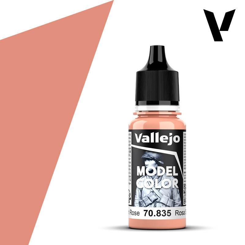 Vallejo 70835 Model Color 007 Salmon Rose Acrylic Paint 18ml - US