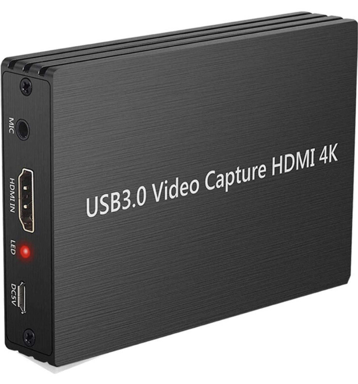 ZhuHuaHui Video Capture Card HDMI 4K Game Capture Card 1080P 30fps