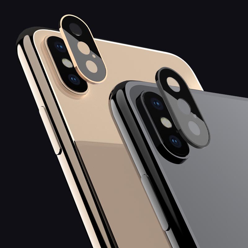 Camera Lens Protector Metal Tempered Glass Back Rear For iPhone XS Max XR X Xs