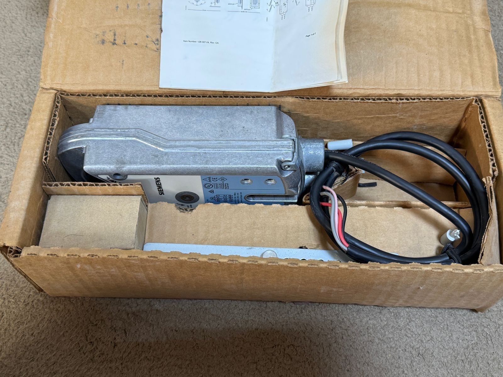 SIEMENS / ACTUATOR / GMA161.1U