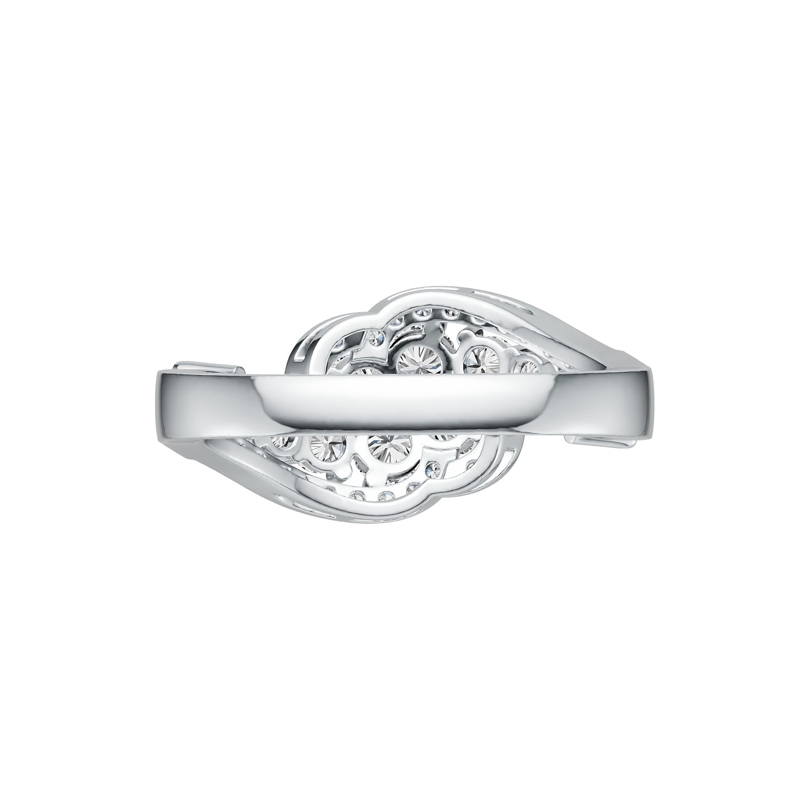 Sterling Silver Semi Mount Ring Setting Round RD 3.5mm