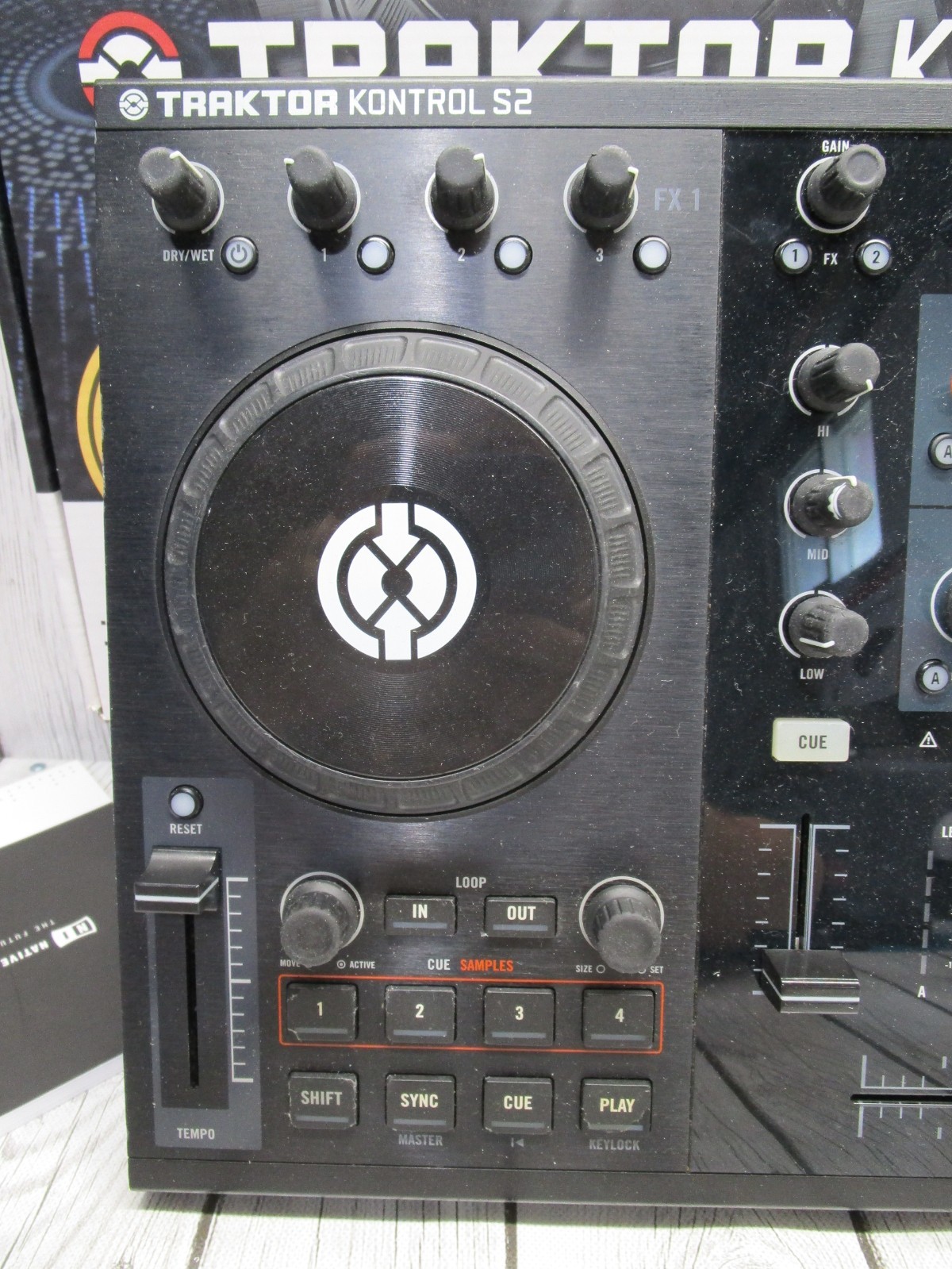 Native Instruments Traktor Kontrol S2 MK1 DJ Controller wPSU USB in Original Box