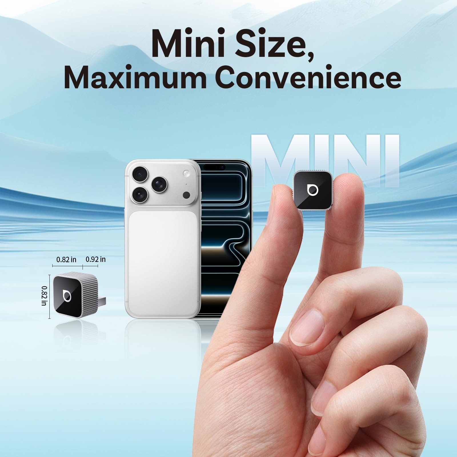 OTTOCAST 2026 Upgrade Mini Cube 3.0, 2-in-1 Wireless USB Type A, Silver