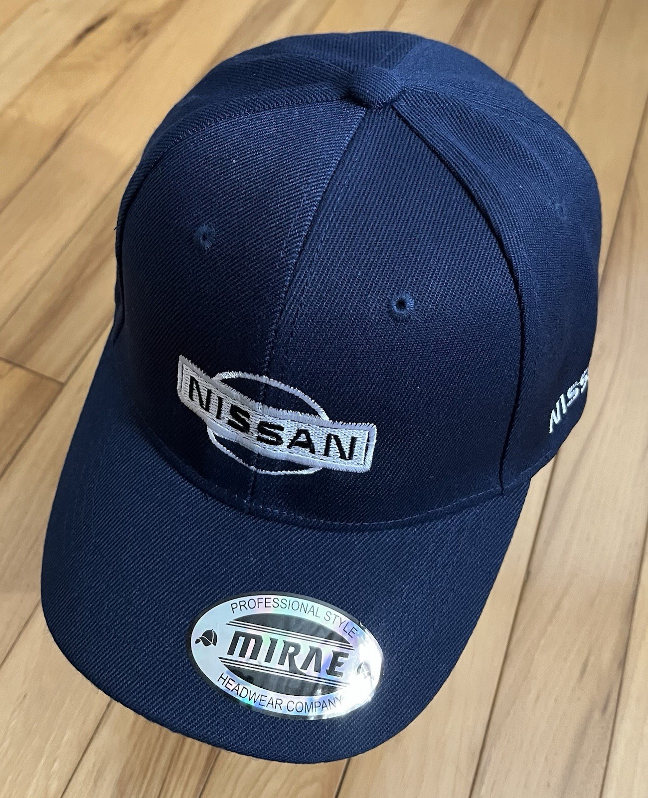 Auto Nissan Embroidered Symbol Baseball Cap(Navy)Hat Men Women Outdoor Sports.