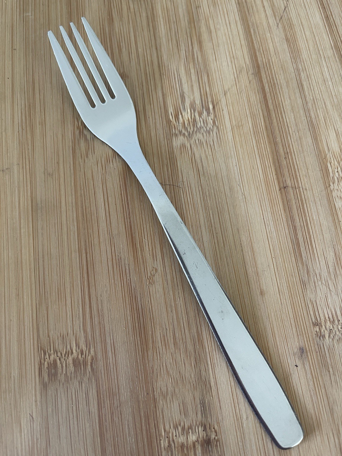 IKEA Stainless MOPSIG Glossy Plain Rounded Tip DINNER FORK 7.25"