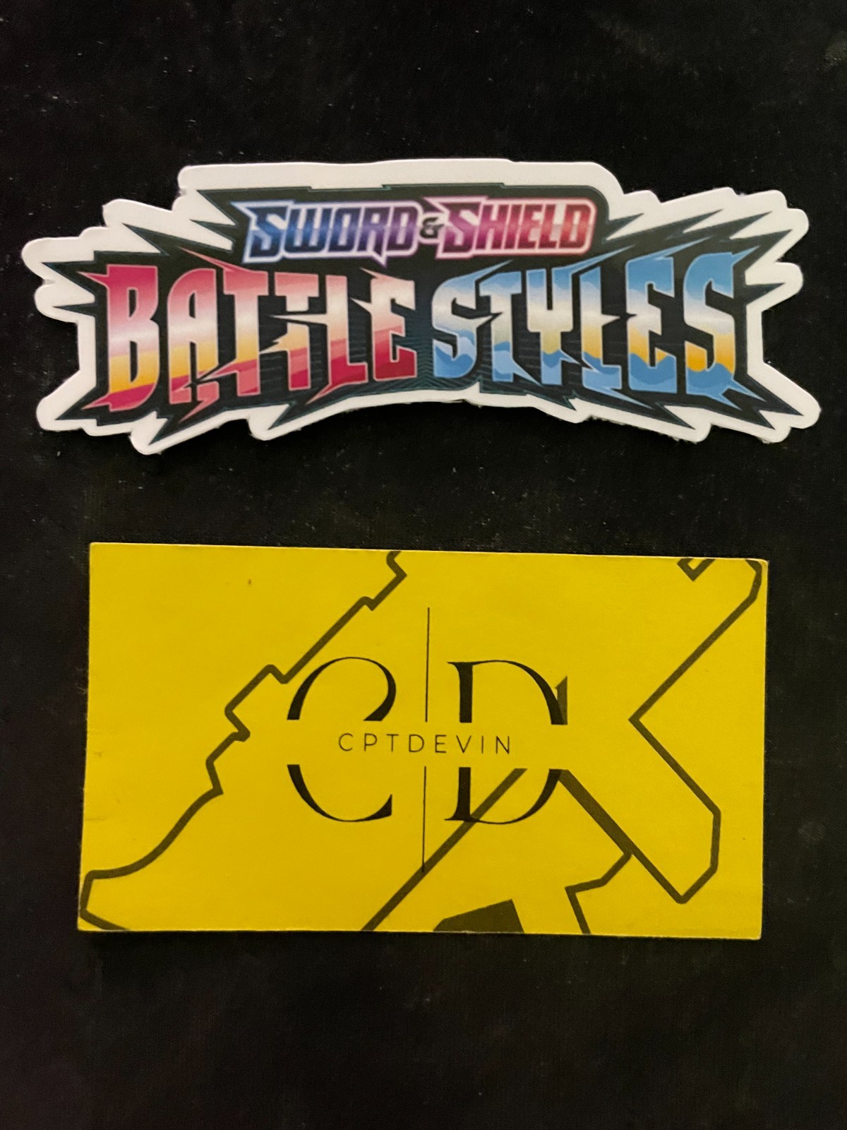 Pokemon - SWORD & SHIELD BATTLE SYLES - Binder Sticker 4.1'' x 1.5''