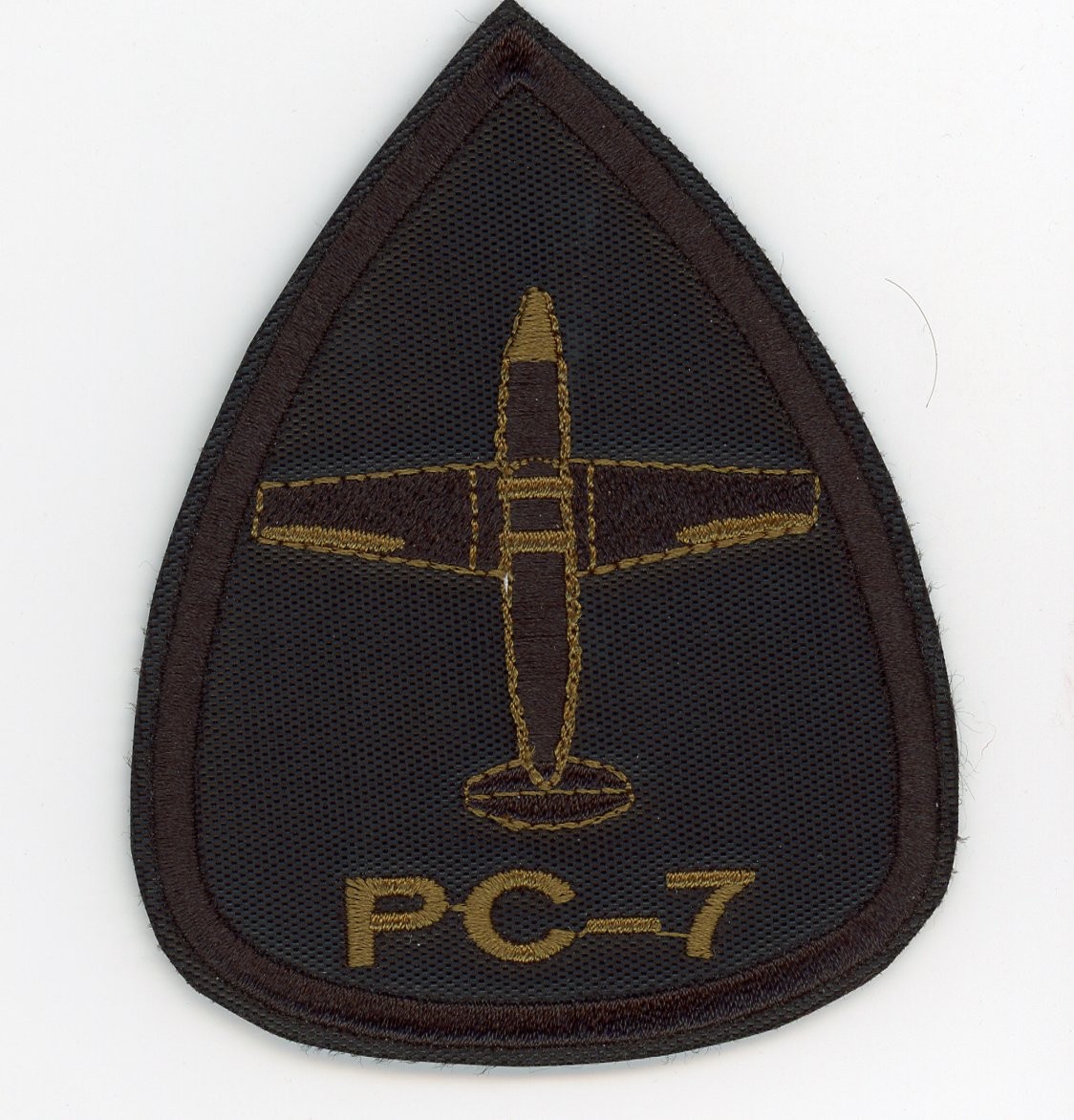 PATCH MEXICO AIR FORCE PC-7 PILATUS SUBDUED SEW ON PARCHE