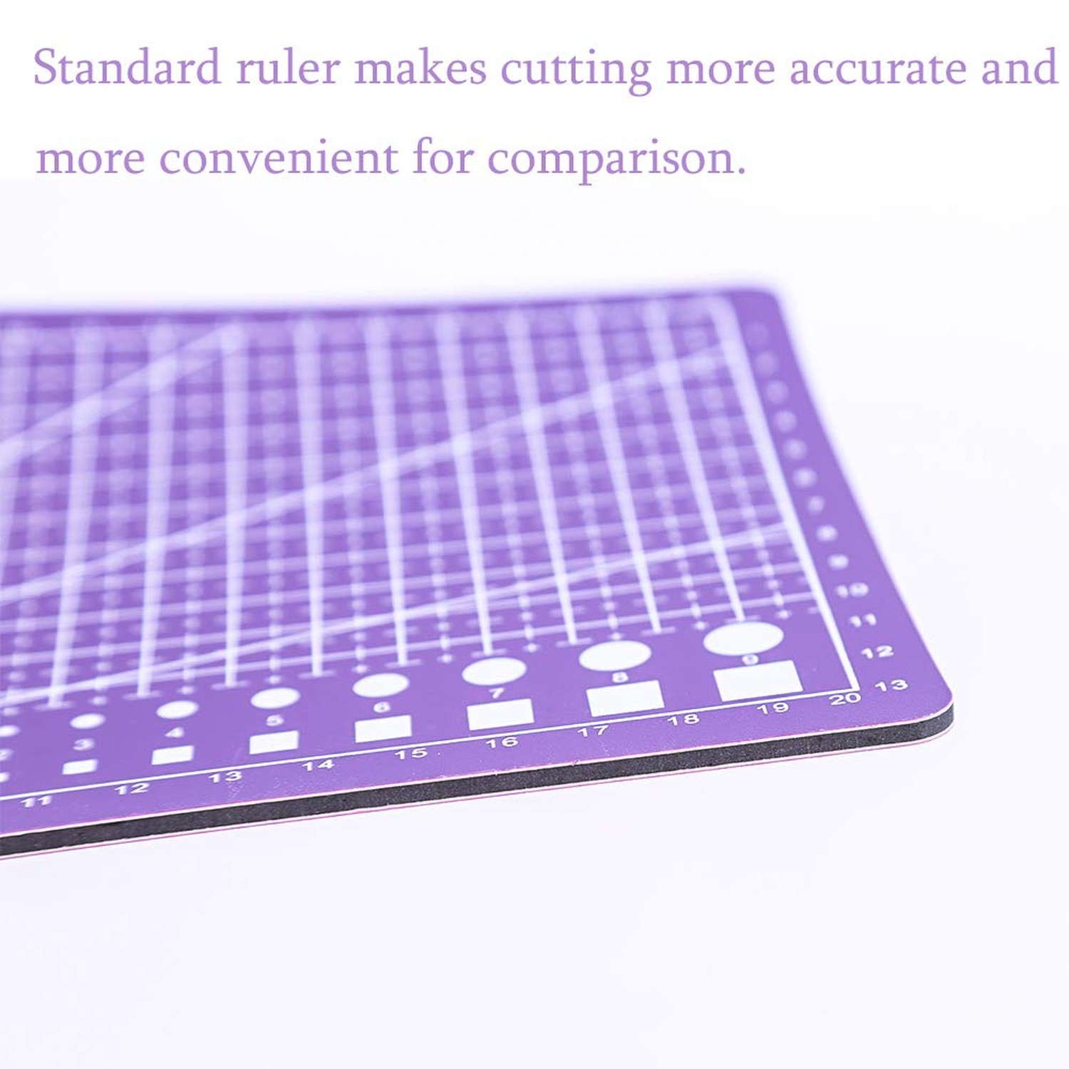 A5 Self Healing Cutting Mat Double Sided, Small Cutting Mat Great for Scrapbo...