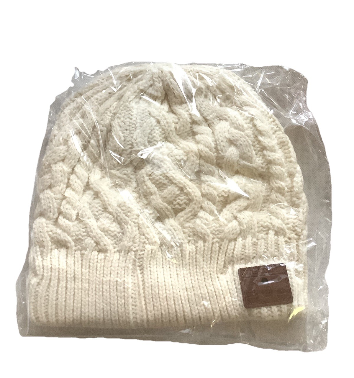 Bluetooth Beanie, Double-Layer Lining Hat Athletic Unisex New