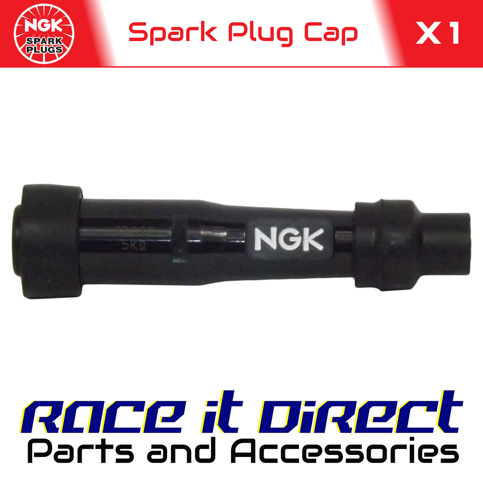 Spark Plug Cap for Triumph Speedmaster (790cc) 2003-2004 NGK Black