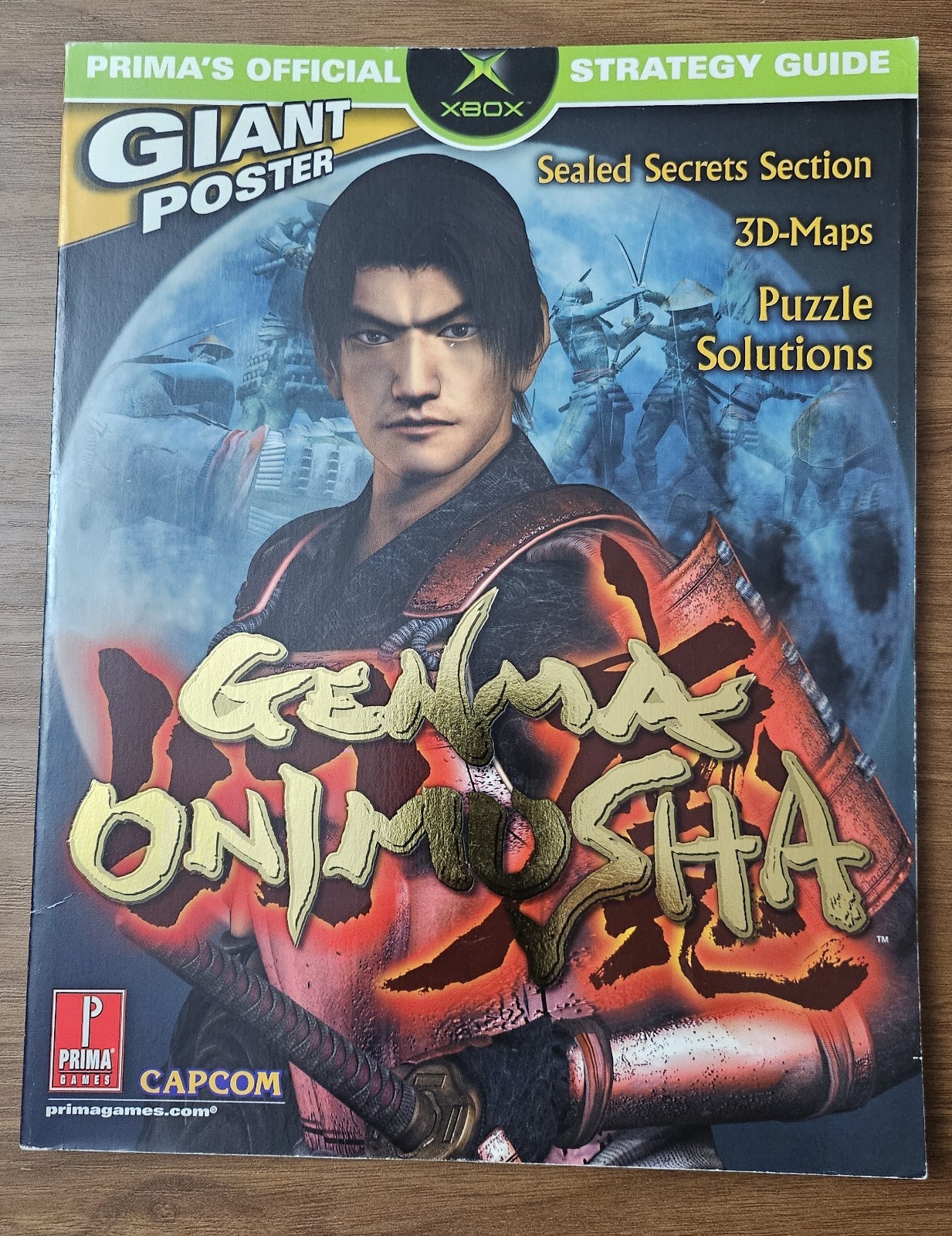 Genma Unimusha Strategy Guide With Giant Poster Included Clean Prima