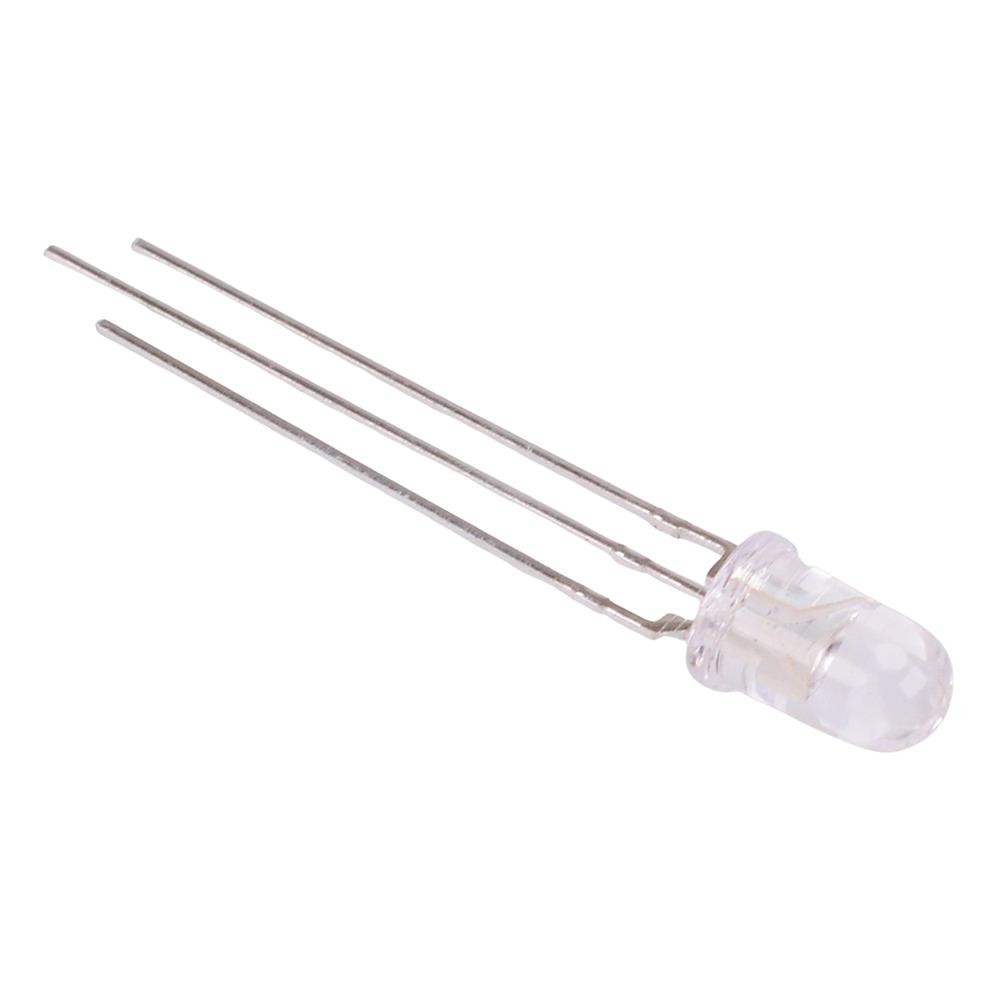 50 x Red / Green 5mm Bi-Colour Water Clear LED 30° Common Anode