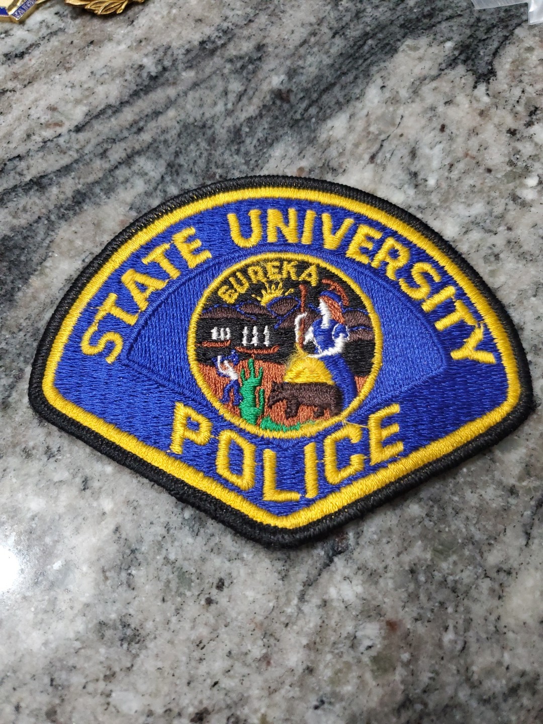 California State University Police Patch