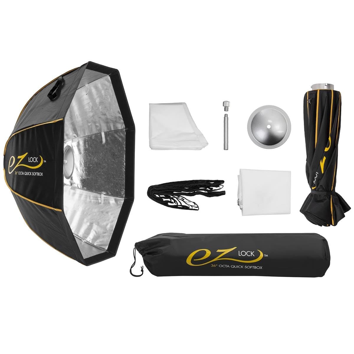 EZ Lock Quick Octa Large Softbox With Bowens Mount (36")