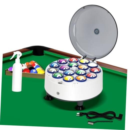 Billiard Ball Cleaning Machine, Pool Ball Polishing Cleaning Machine,