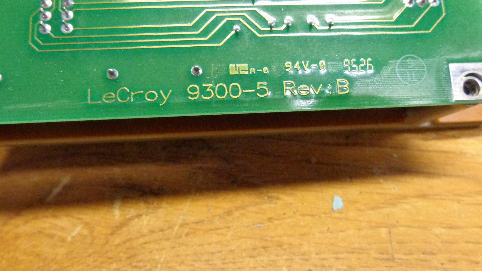 LeCroy 9310A oscilloscope Control display panel F9350-5