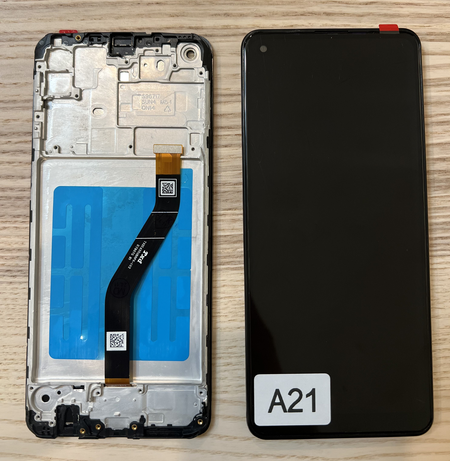 Samsung A03S, A037U, A125, A135, A136U, A156,A21, A326, M02S LCD with frame