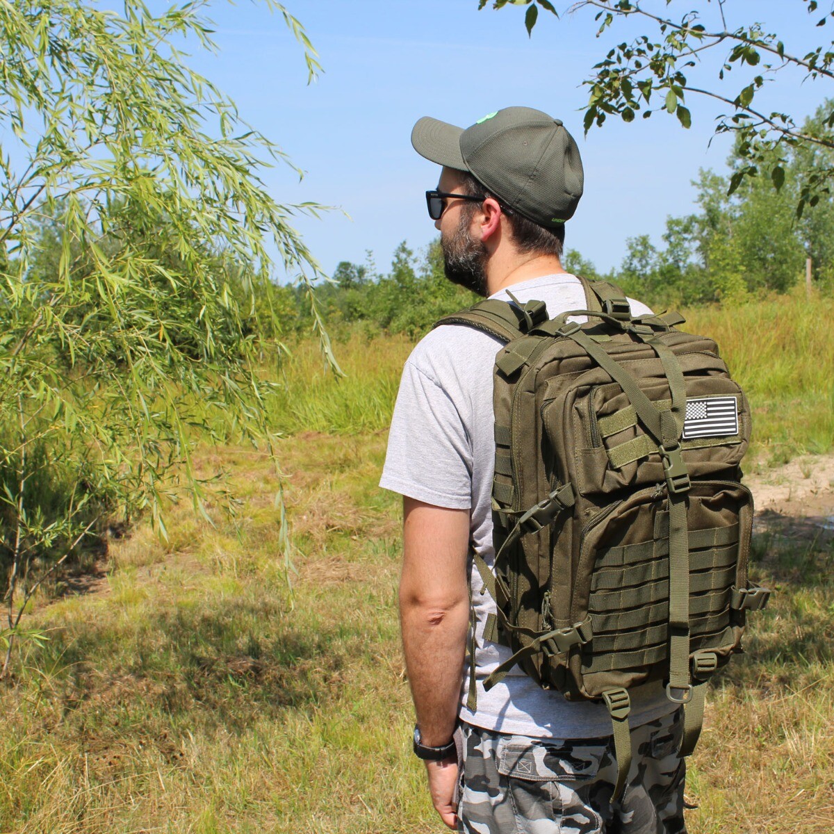 50L Expeditionary Tactical Backpack, Green
