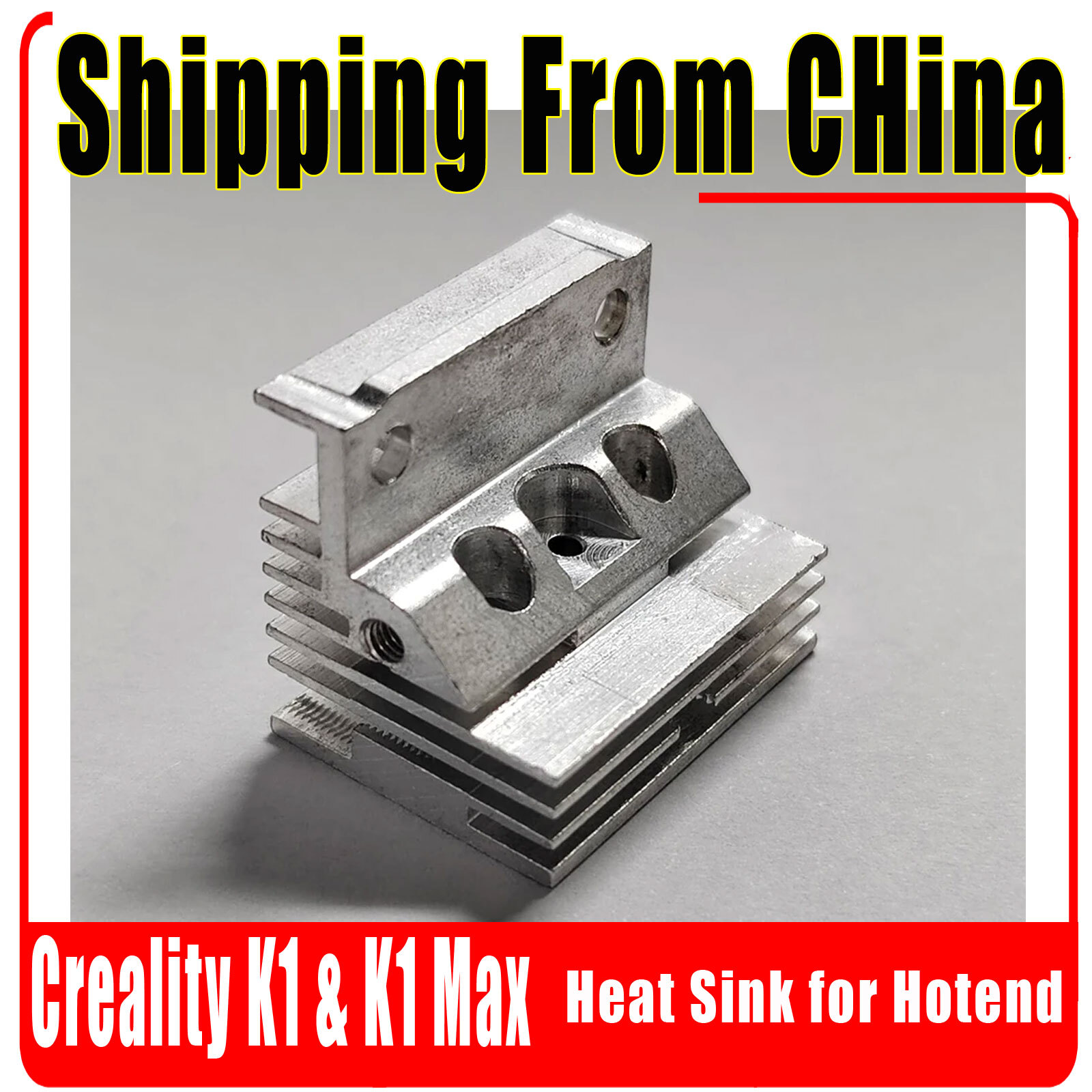Creality K1 Series Hotend Heatsink for K1, K1 Max, All-Metal Radiator